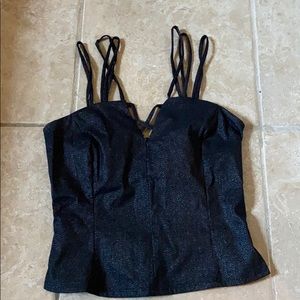 Cropped tank top